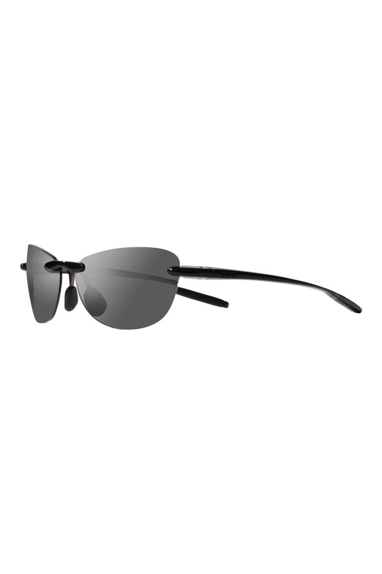 Descend Pro 62mm Petite Sunglasses, Alternate, color, BLACK