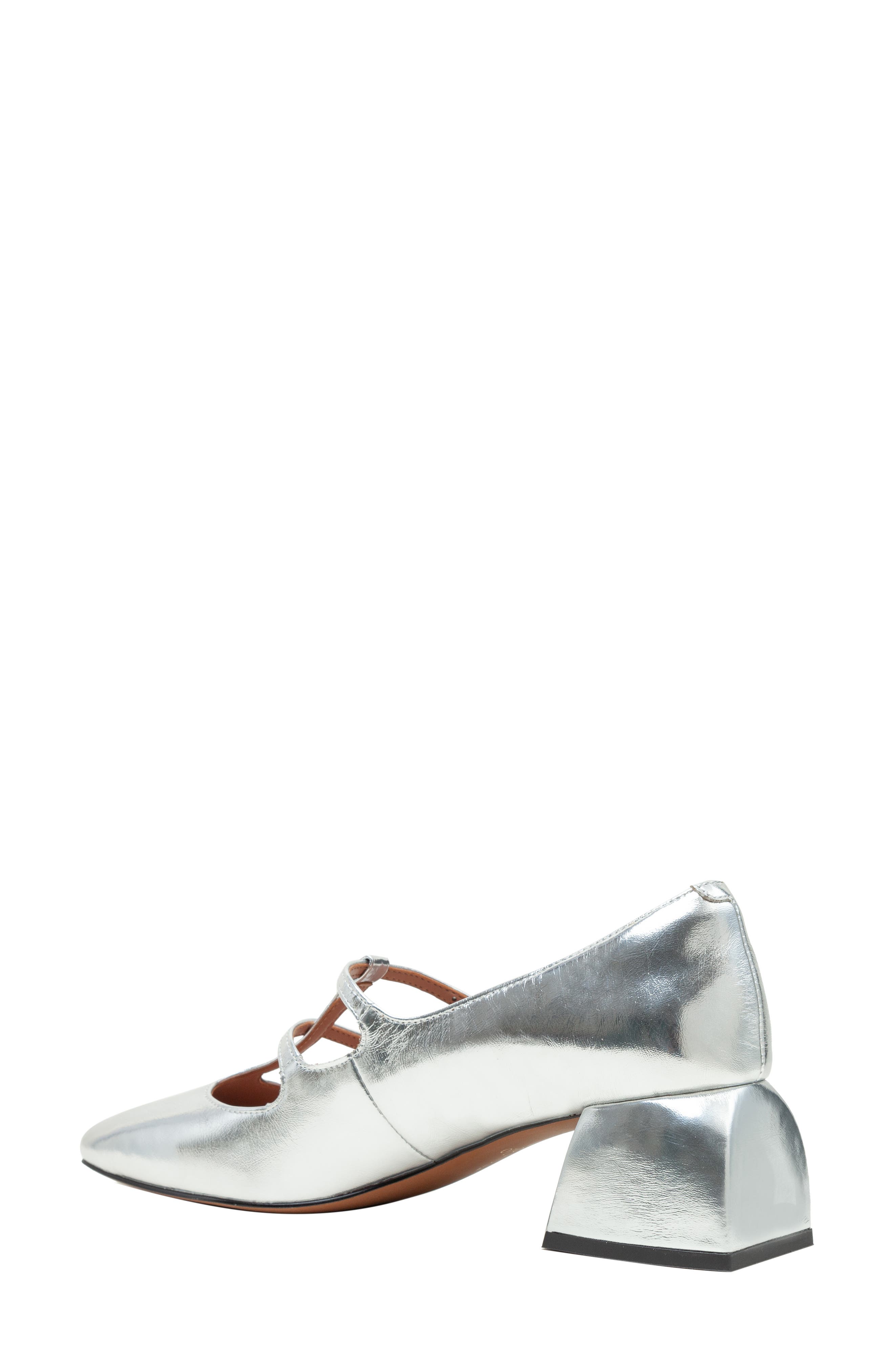 Linea Paolo Maurice Mary Jane Pump, Alternate, color, Silver