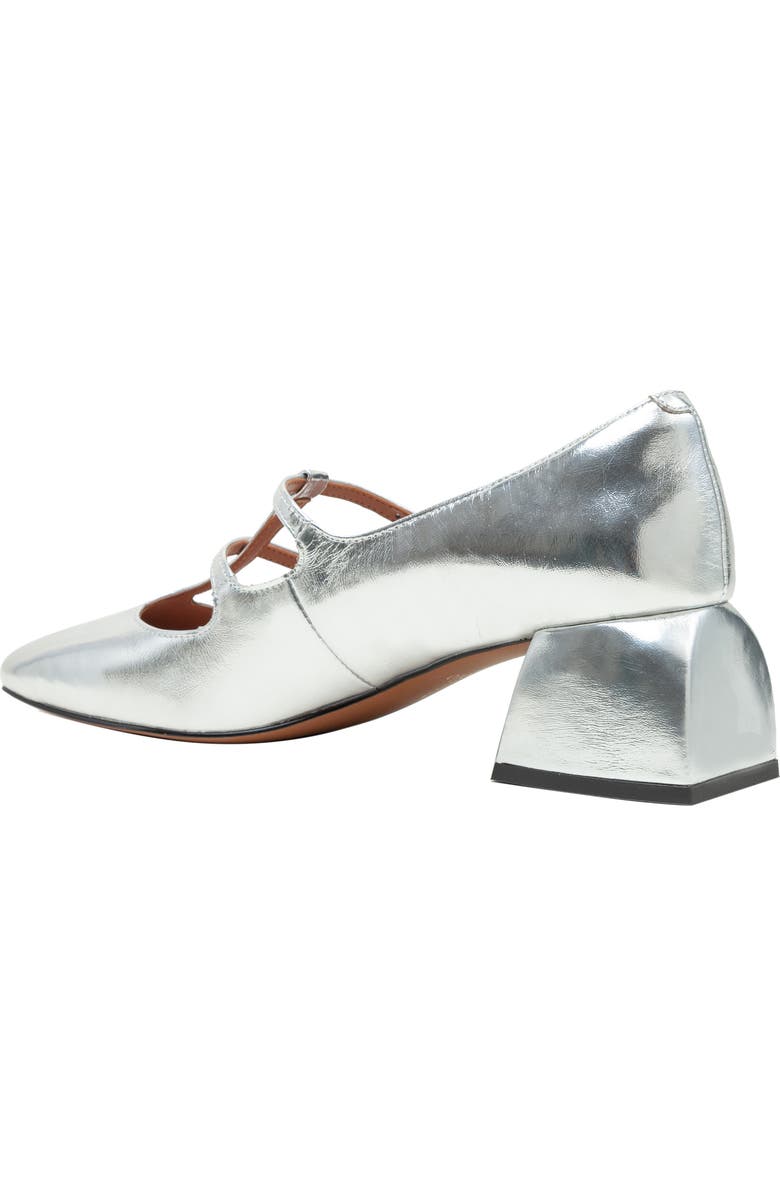 Linea Paolo Maurice Mary Jane Pump, Alternate, color, Silver