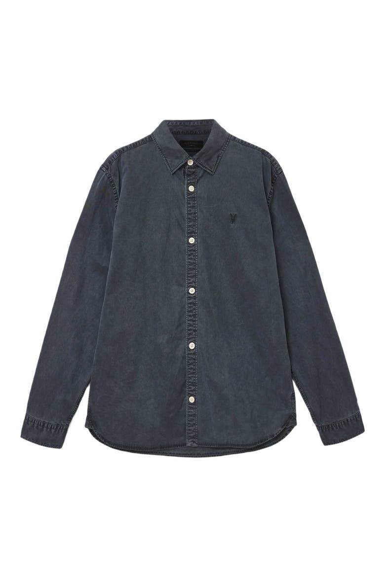Bodhi Long Sleeve Overshirt, Alternate, color, BLAINN BLACK