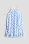 selected Light Blue/Floral