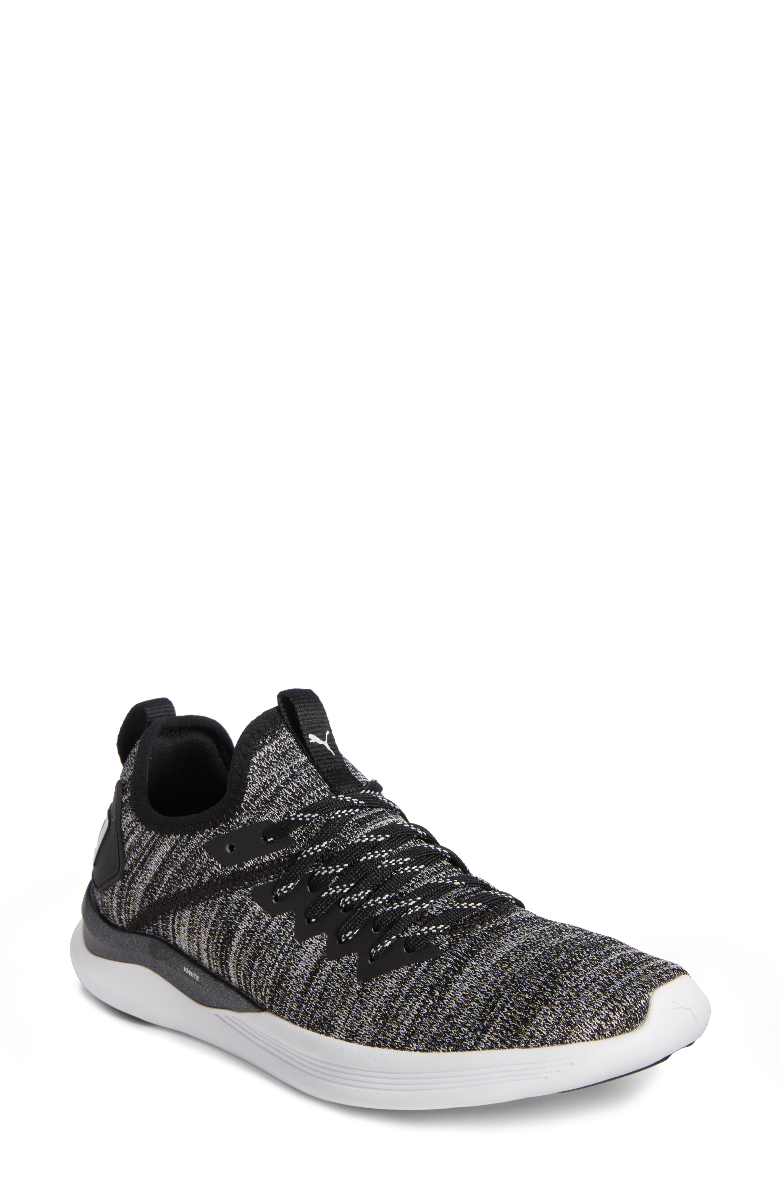 PUMA IGNITE Flash evoKNIT Training Shoe, Main, color, 