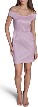 BCBG Off the Shoulder Minidress