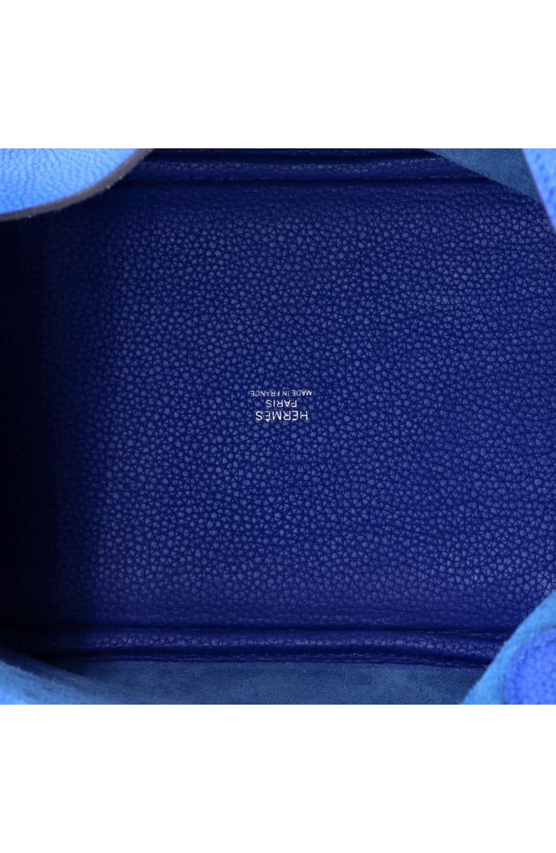 Pre-Owned Hermes Picotin Lock Bag Maurice PM, Alternate, color, Bleu France