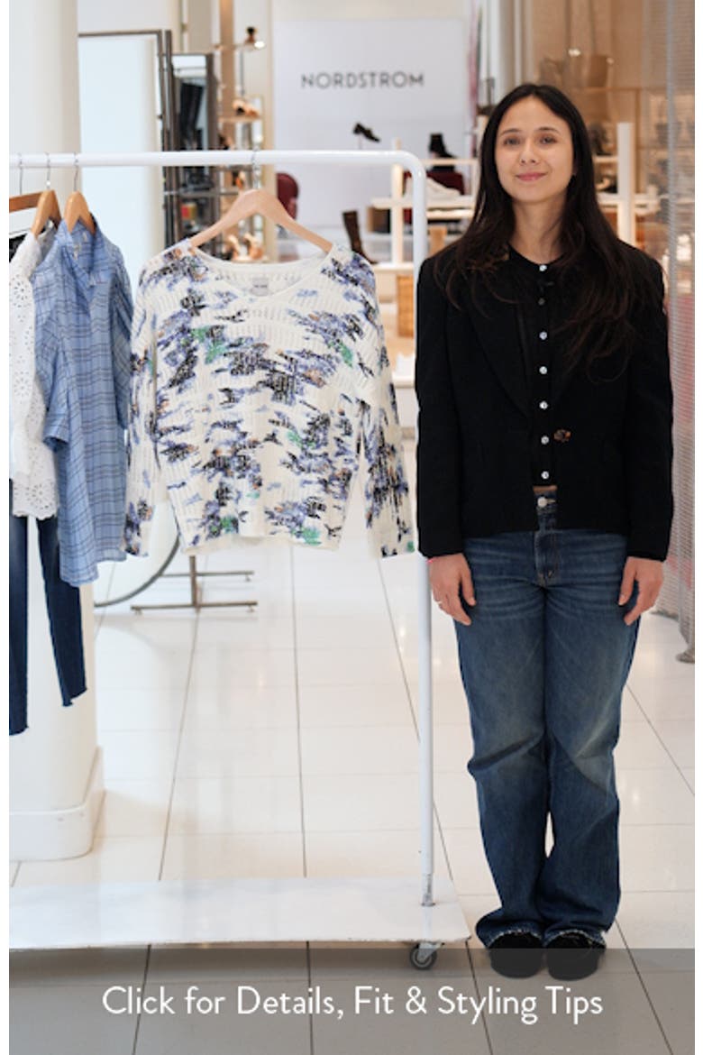 Water Lilies Pointelle Sweater video