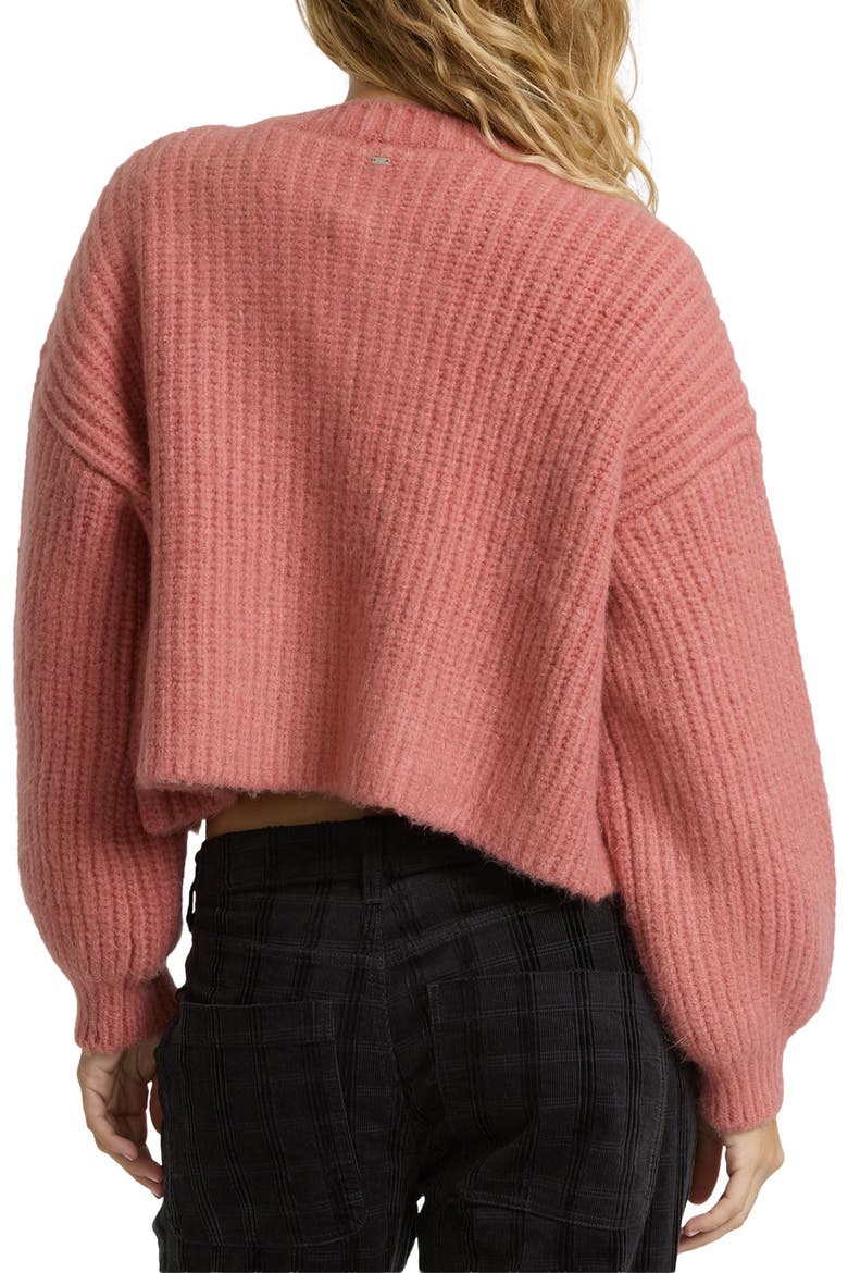 Holidazed Sunset Cardigan, Alternate, color, VINTAGE PINK