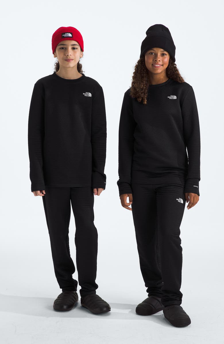 The North Face Kids' Dot Knit Thermal Top & Pants Set, Alternate, color, 