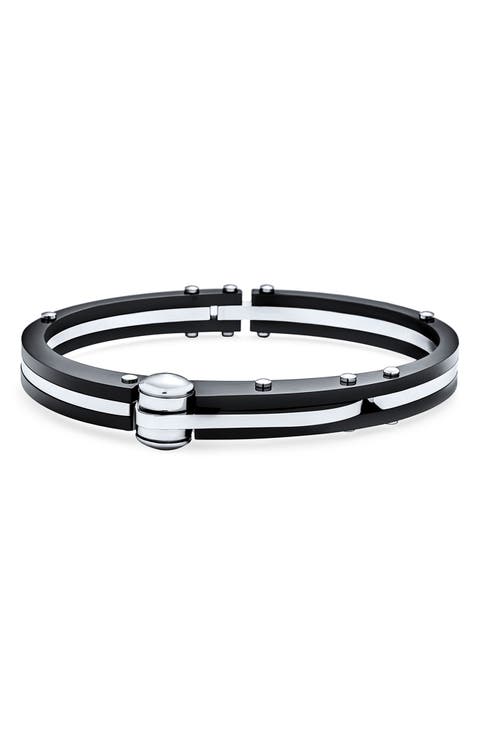 Men's Biker Partner In Crime CZ Bracelet