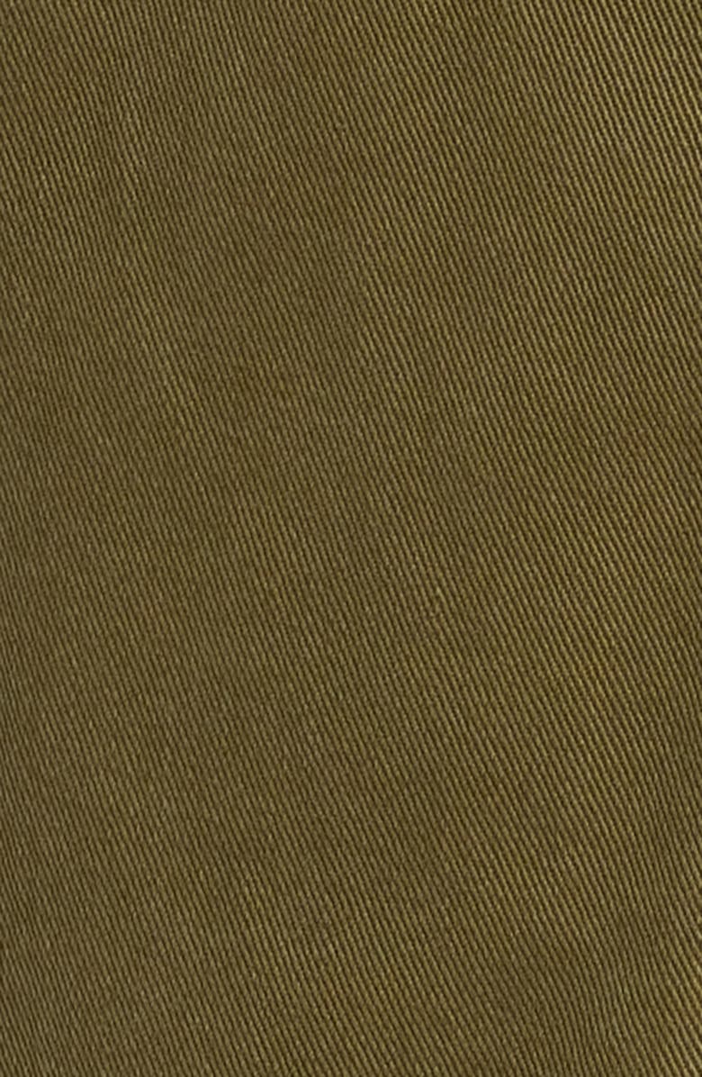 Veronica Beard Arya Crop Straight Leg Pants, Alternate, color, Army Green