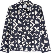 Wax London Iggy Block Geo Jacquard Jacket