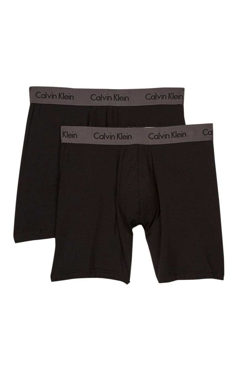Calvin Klein Modal Boxer Brief - Pack of 2, Main, color, 001 Black