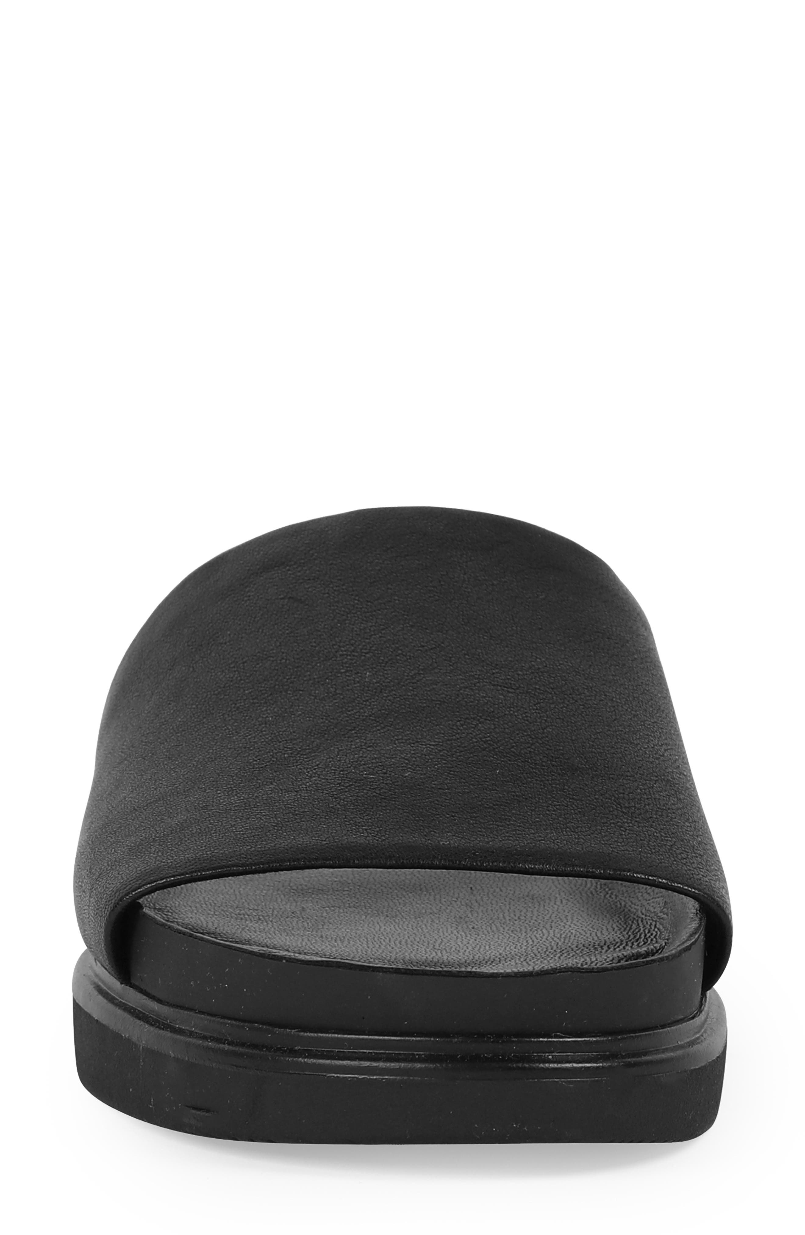 Erin Slide Sandal, Alternate, color, BLACK