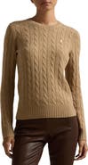 Polo Ralph Lauren Cable Knit Wool & Cashmere Sweater