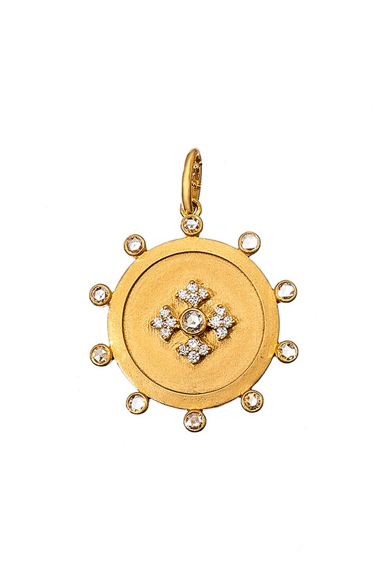 Arya Diamond Pendant, Alternate, color, YELLOW
