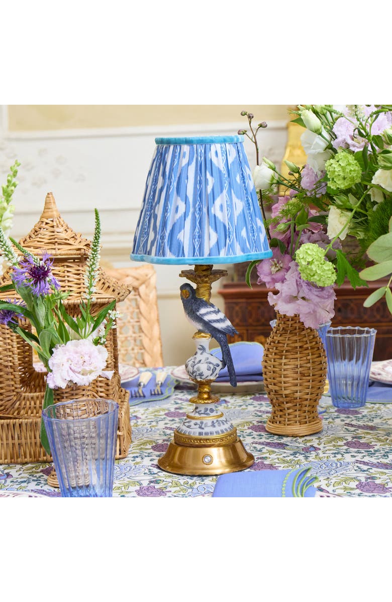 Mrs. Alice Ikat Lampshade, Alternate, color,