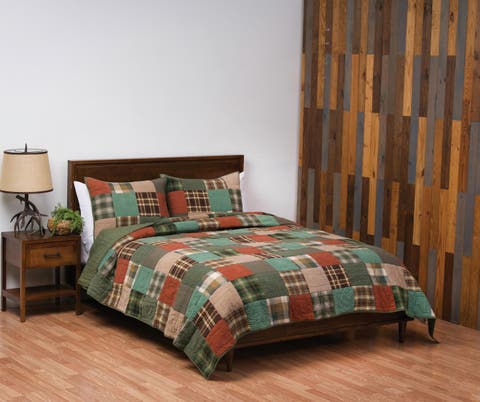 Aspen Patchwork Quilt Bedding Collection