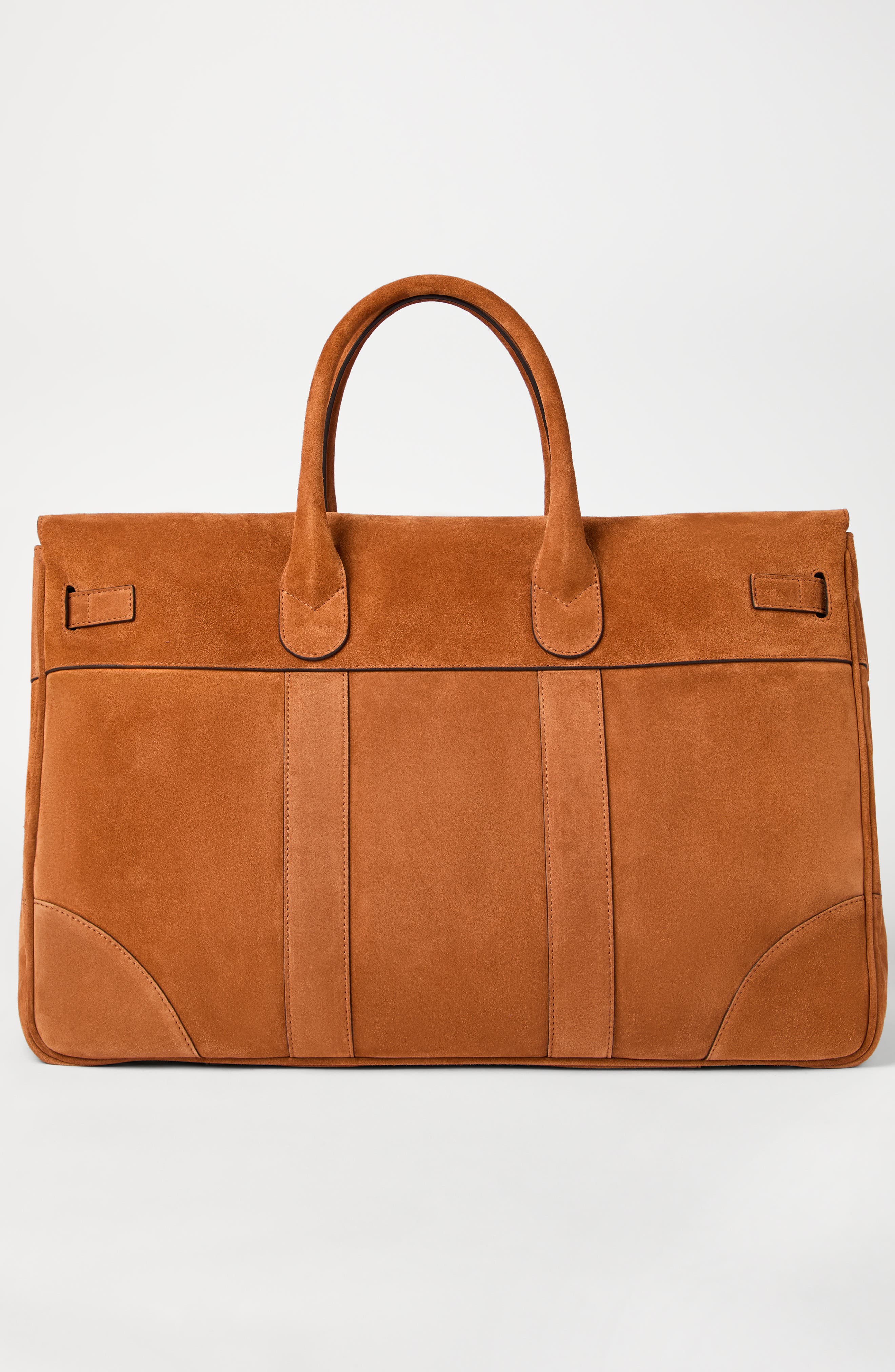 Brunello Cucinelli Suede bag, Alternate, color, Cognac