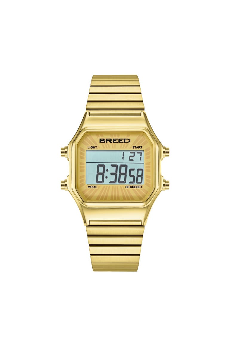 Terra Digital Watch, Main, color, Gold