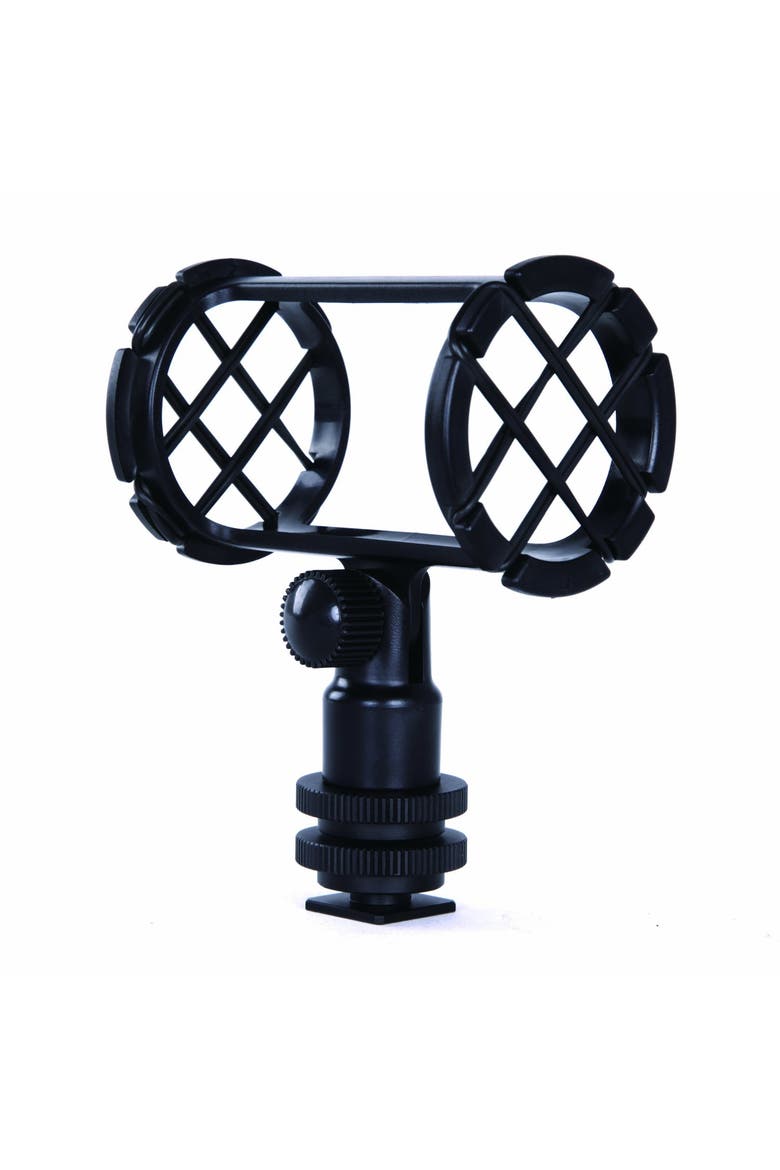 SMM1 Camera Shoe Shockmount for Shotgun Microphones 19-25mm in Diameter, Main, color, Black