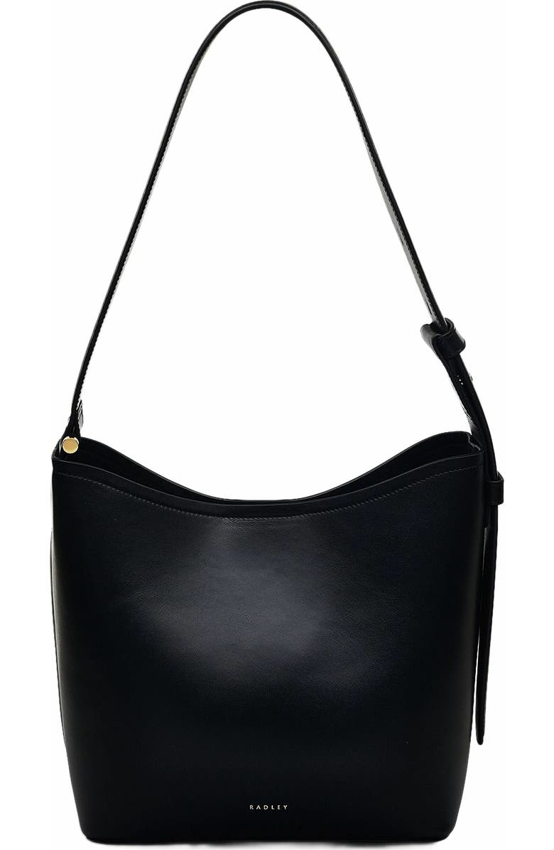 Radley Bathurst Mews Medium Ziptop Shoulder Bag, Main, color, Black