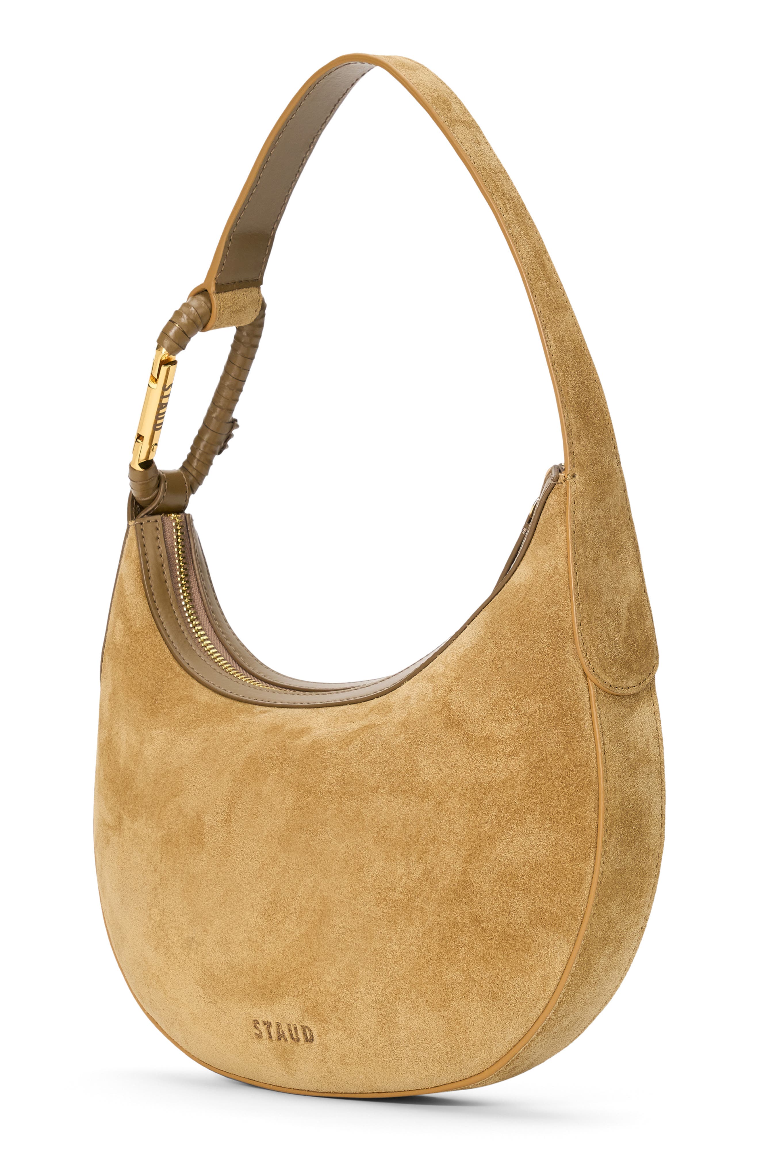 STAUD Alden Shoulder Bag, Main, color, Hazel