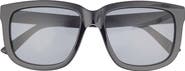 Gucci 55mm Square Sunglasses