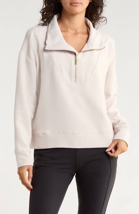 Forever Ottoman Quarter Zip Sweatshirt