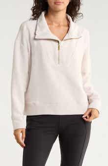 APANA Forever Ottoman Quarter Zip Sweatshirt