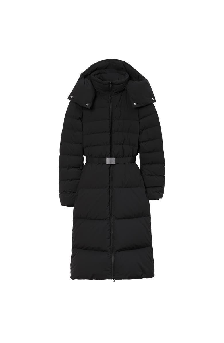 Burberry Belted Puffer Coat, Alternate, color, 