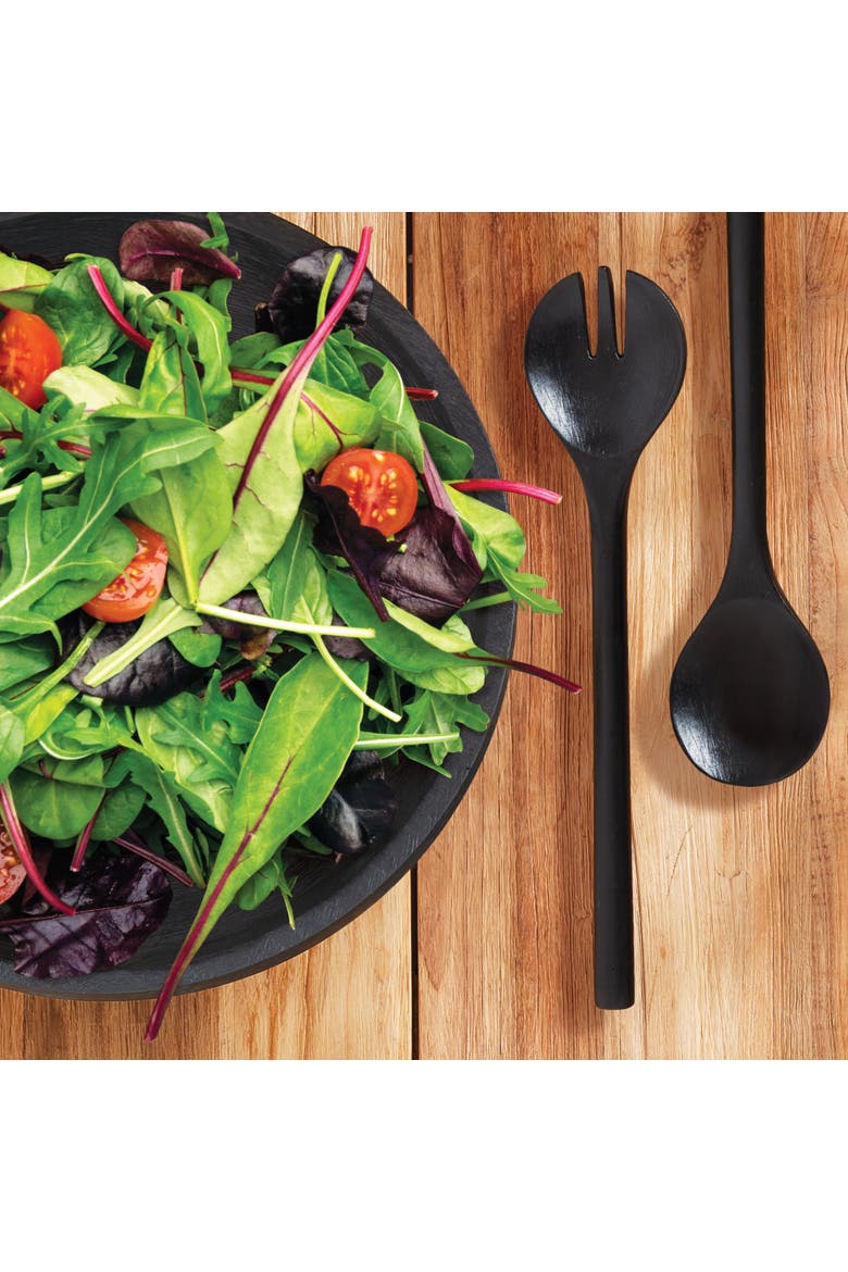 Nox Serving Bowl, Alternate, color, Black