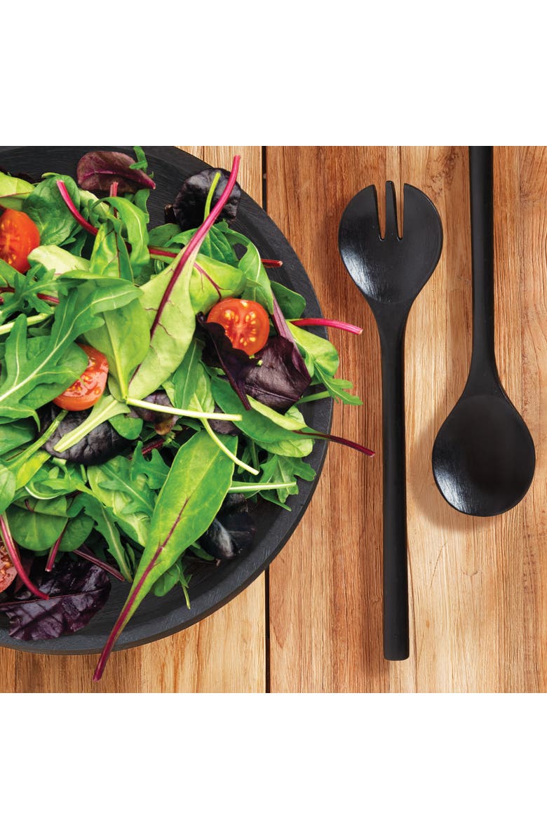 Napa Home & Garden Nox Serving Bowl, Alternate, color, Black