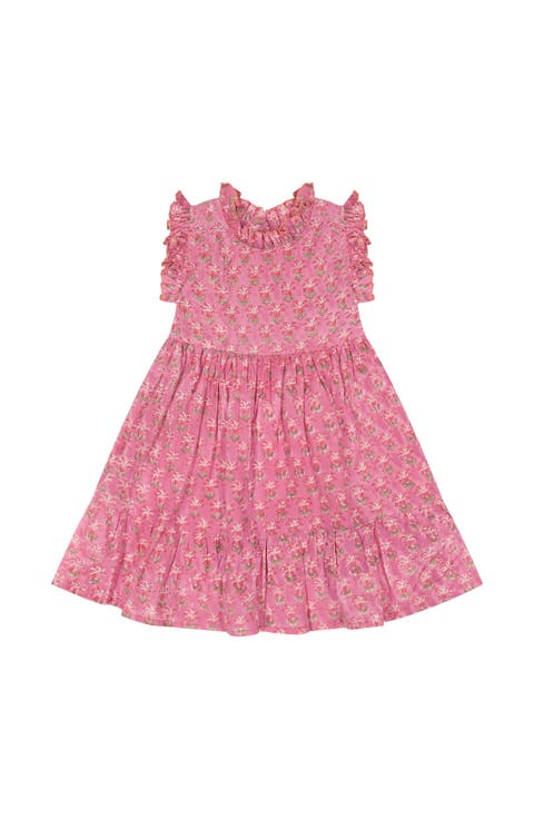Ondine Ruffle Dress