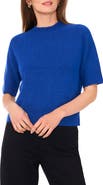 Vince Camuto Crewneck Short Sleeve Sweater