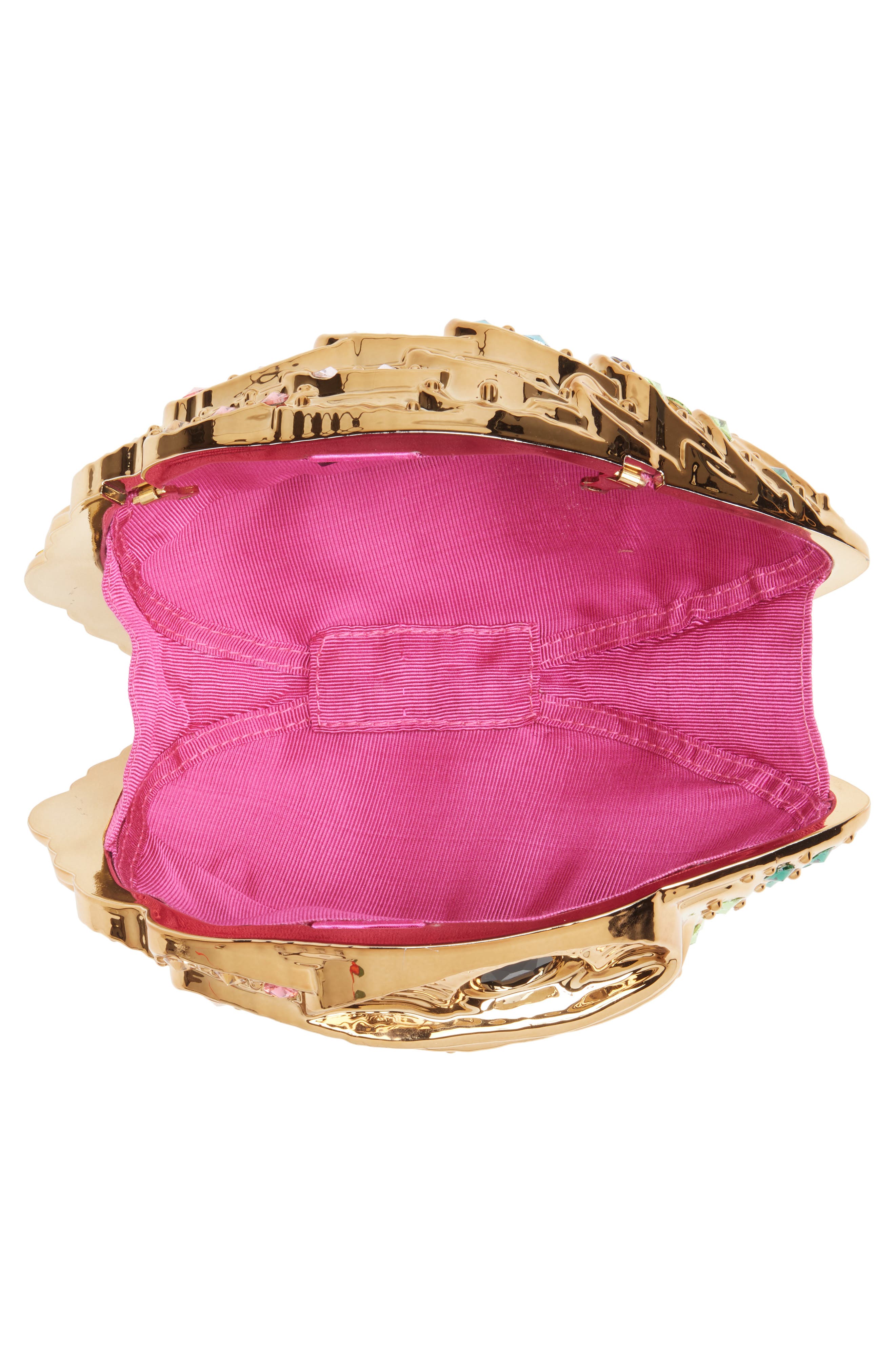 Kurt Geiger London Eagle Head Clutch, Alternate, color, 