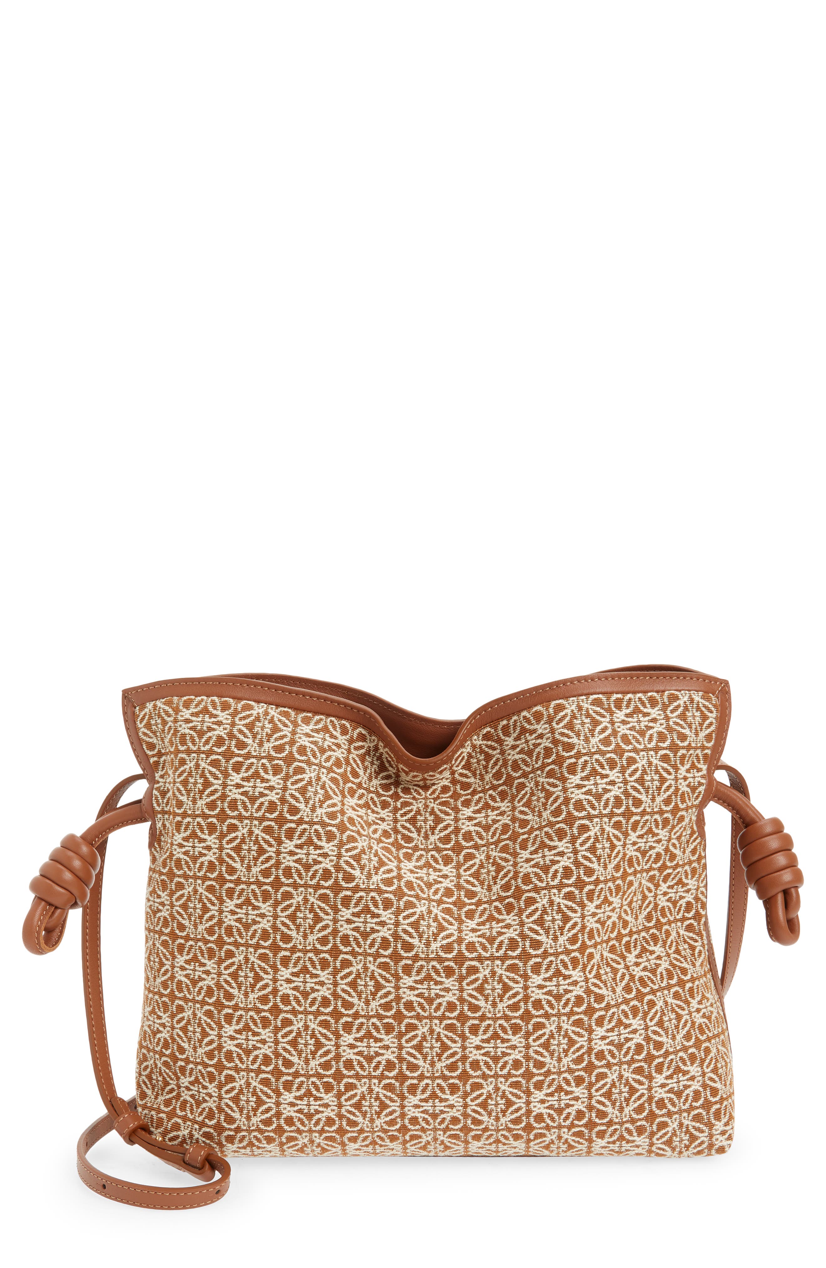 Loewe Flamenco Anagram Jacquard Bag, Main, color, 