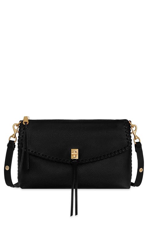 Darren Top Zip Leather Shoulder Bag (Nordstrom Exclusive)