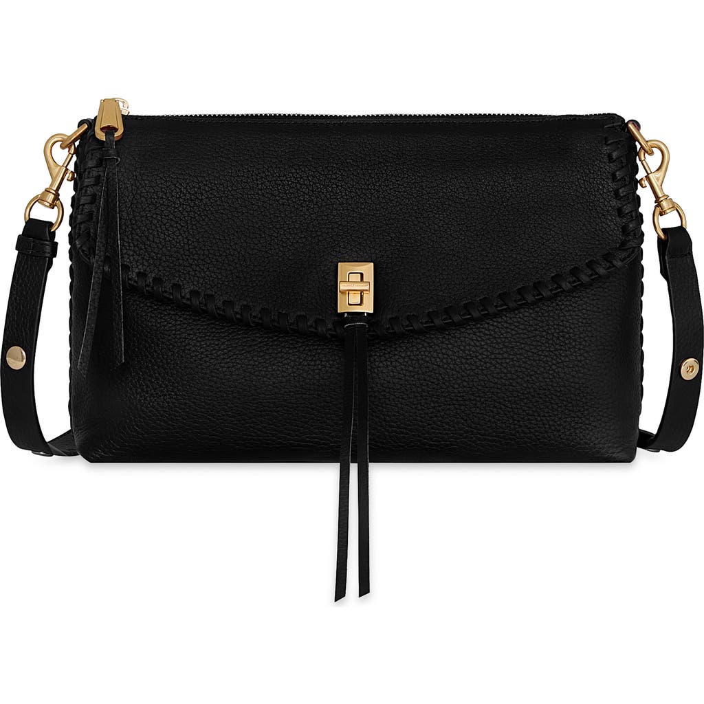 Rebecca Minkoff Darren Top Zip Leather Shoulder Bag