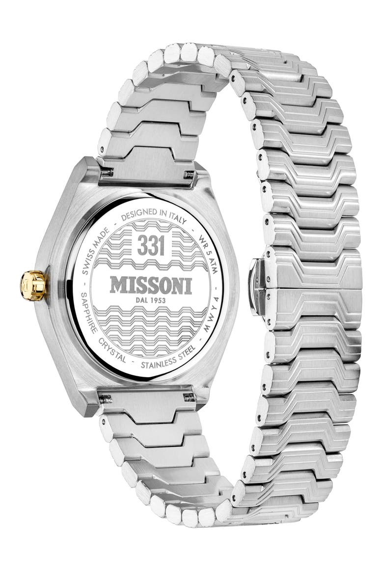 M331 Bracelet Watch, 41mm, Alternate, color, STAINLESS STEEL