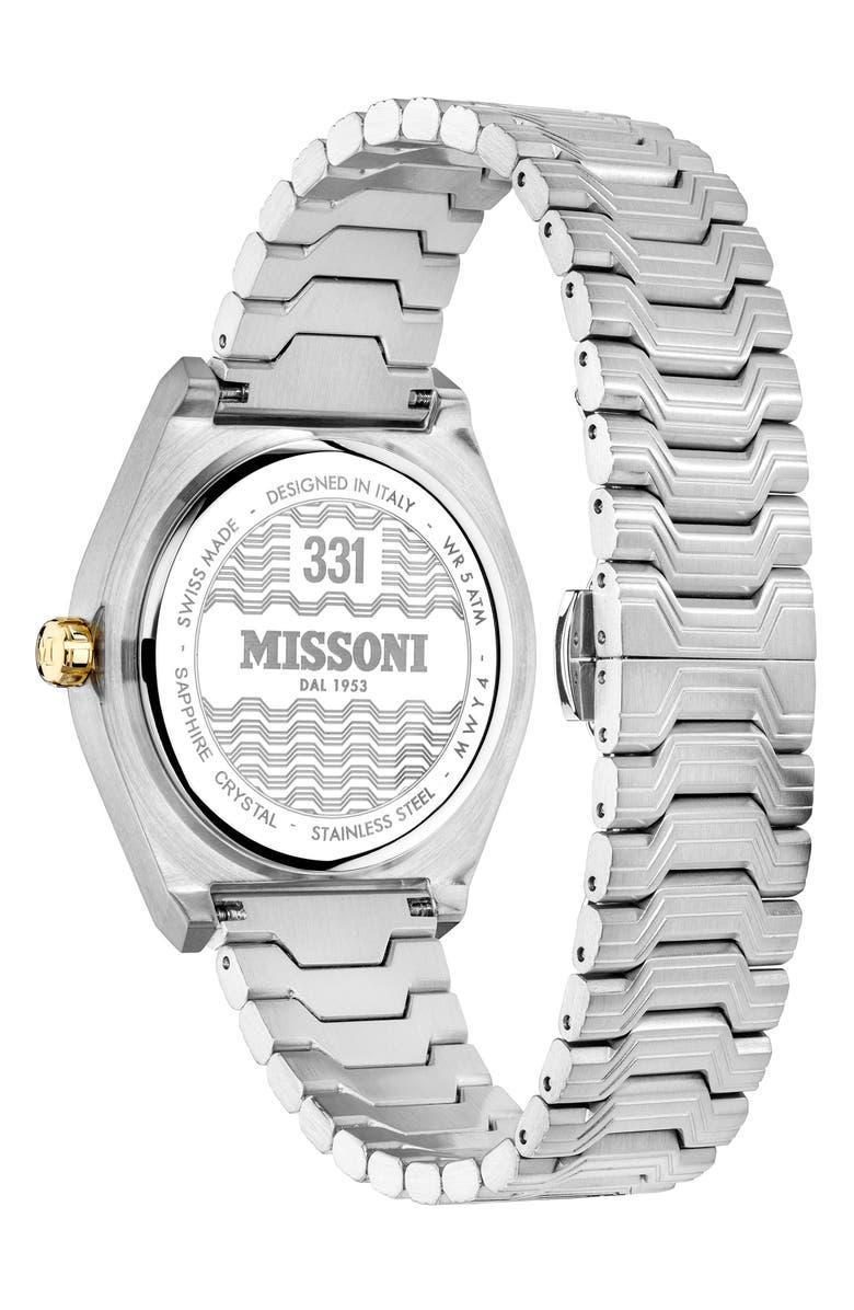 Missoni M331 Bracelet Watch, 41mm, Alternate, color,