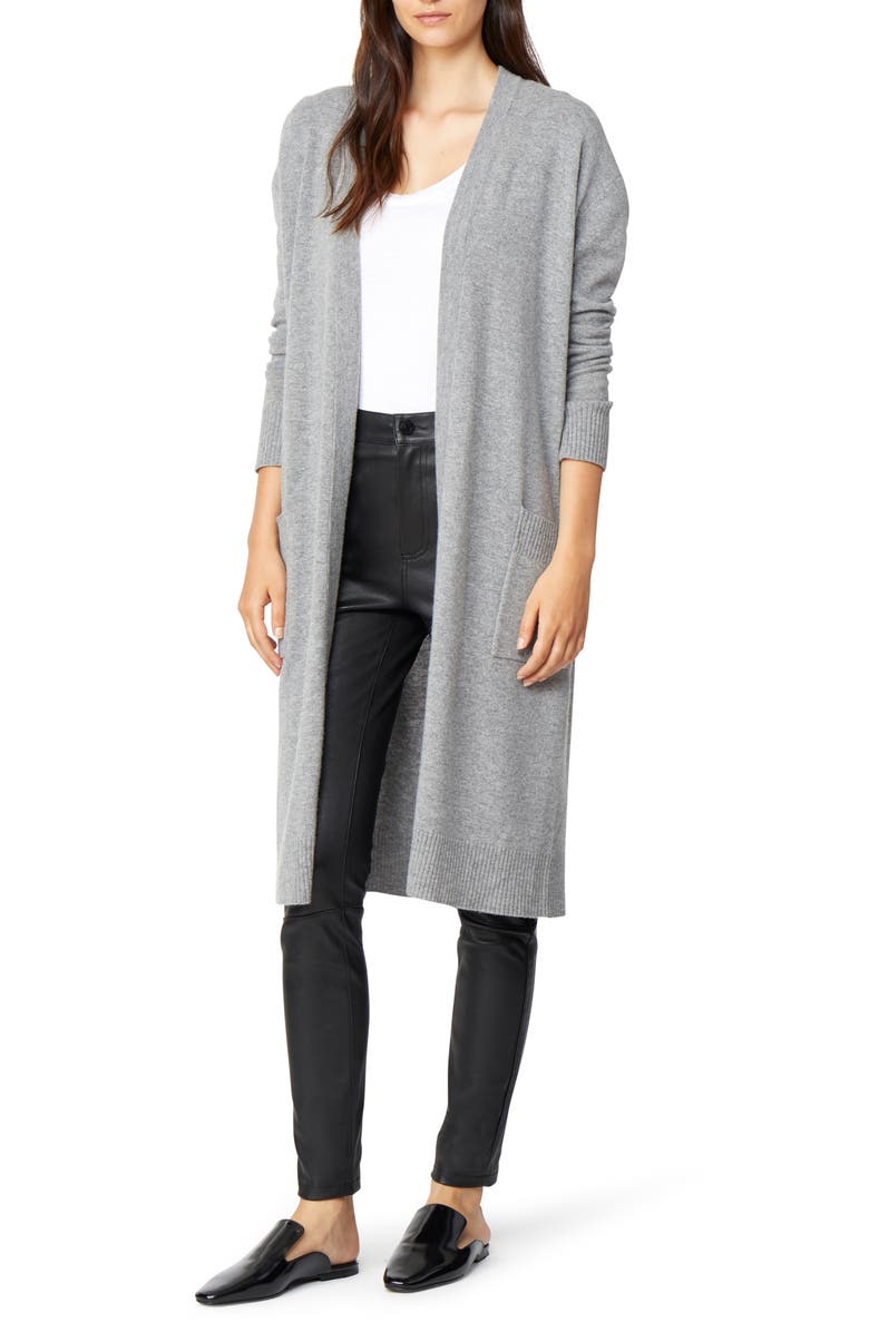 Habitual Ysabel Long Wool & Cashmere Cardigan, Main, color, 