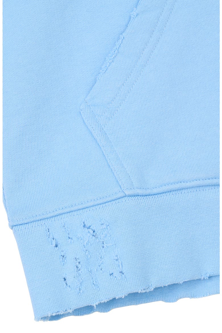 Markus Collegiate Frayed Hoodie, Alternate, color, SKY BLUE COLLEGIATE