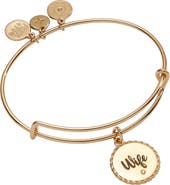 Alex and Ani Wife Charm Bangle Bracelet