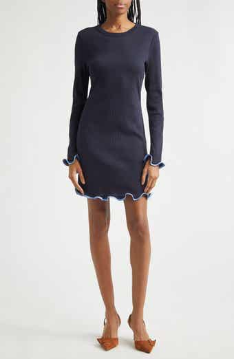 Baranova Long Sleeve Minidress