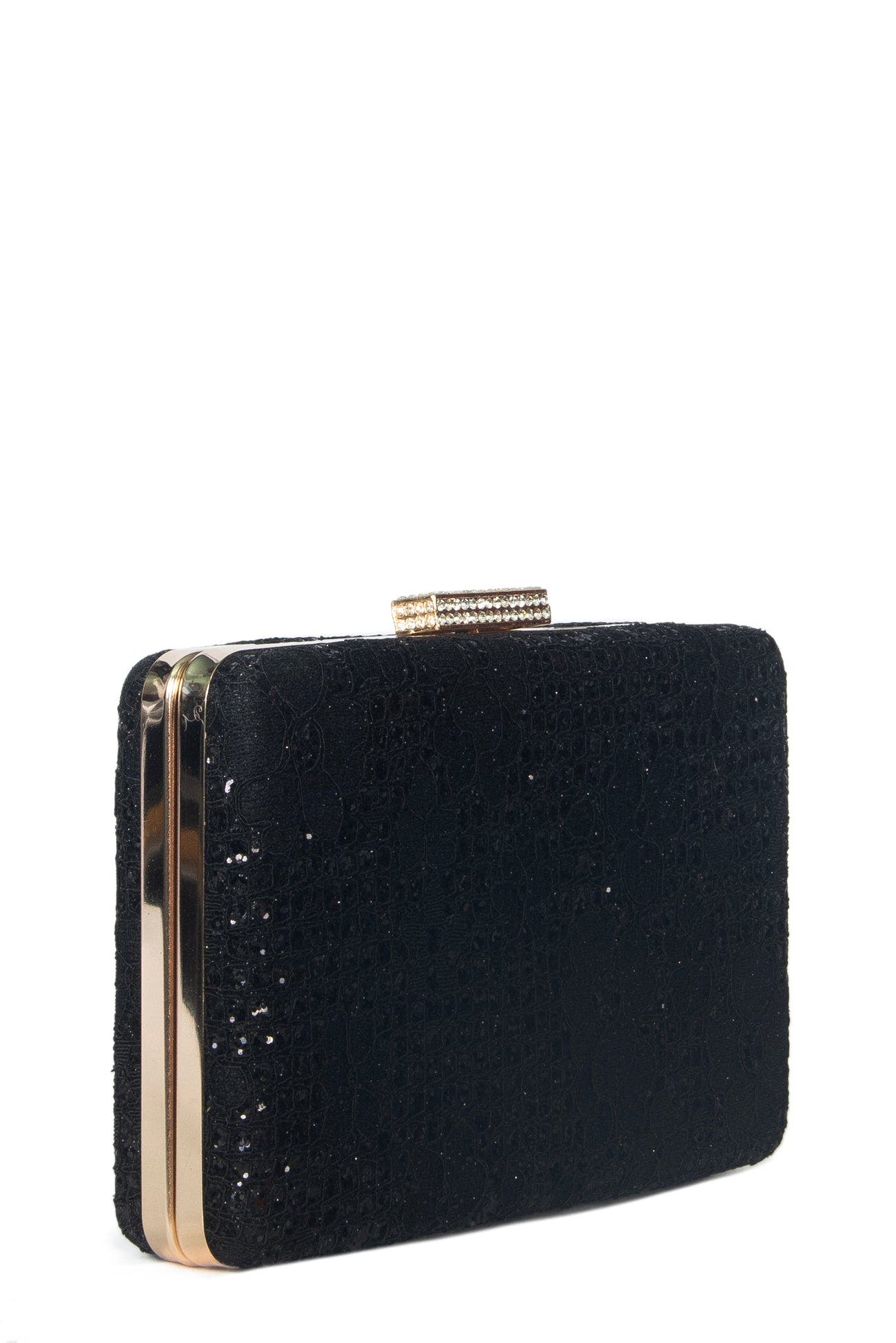 Lauren Lorraine Donna Clutch, Alternate, color, Black