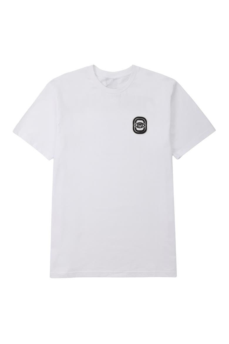 Vision Cotton Graphic T-Shirt, Main, color, WHITE