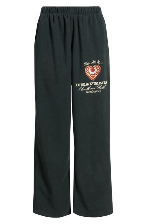 Boys Lie Heavenly Room Service Fleece Pants In Green