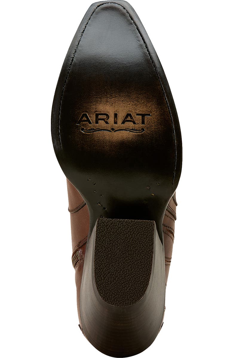 Ariat Jade X Toe Cowyboy Boot, Alternate, color, Vintage Amberwood