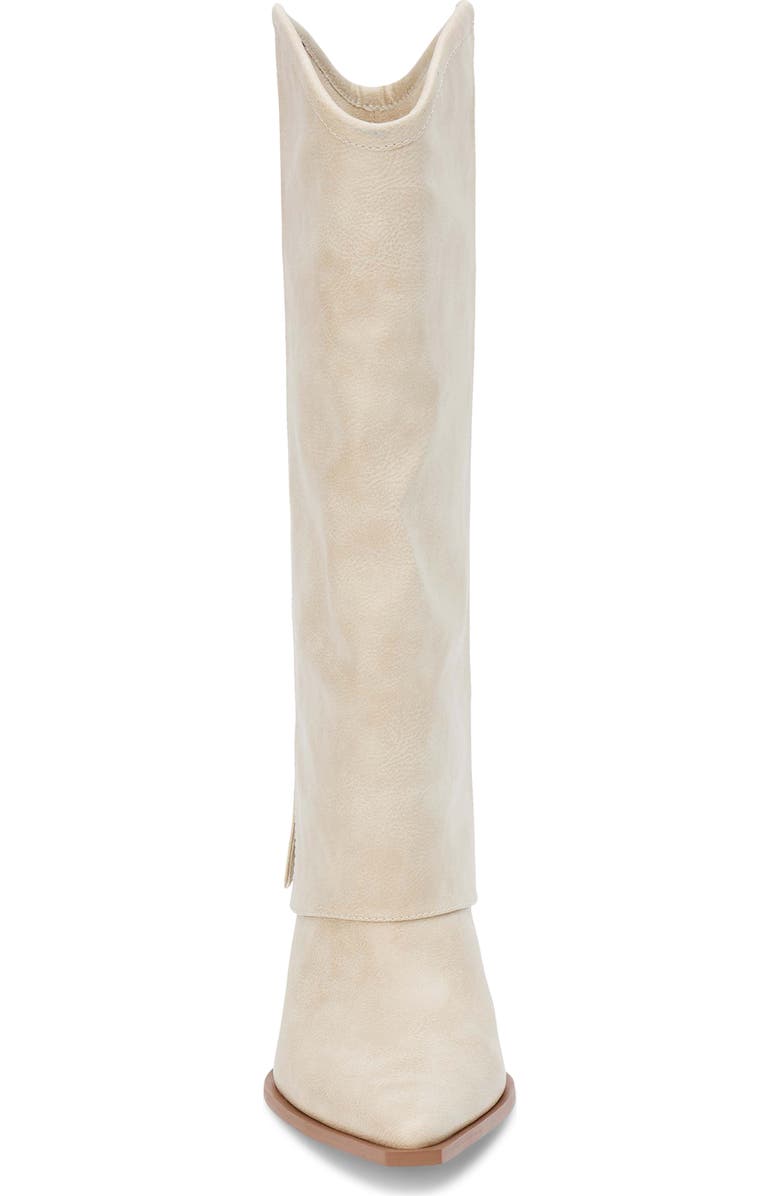 Coconuts by Matisse Walker Foldover Shaft Knee High Boot, Alternate, color, Natural