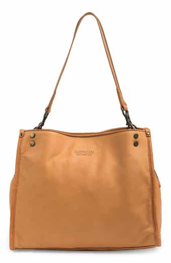 AMERICAN LEATHER CO. Lenox Leather Satchel