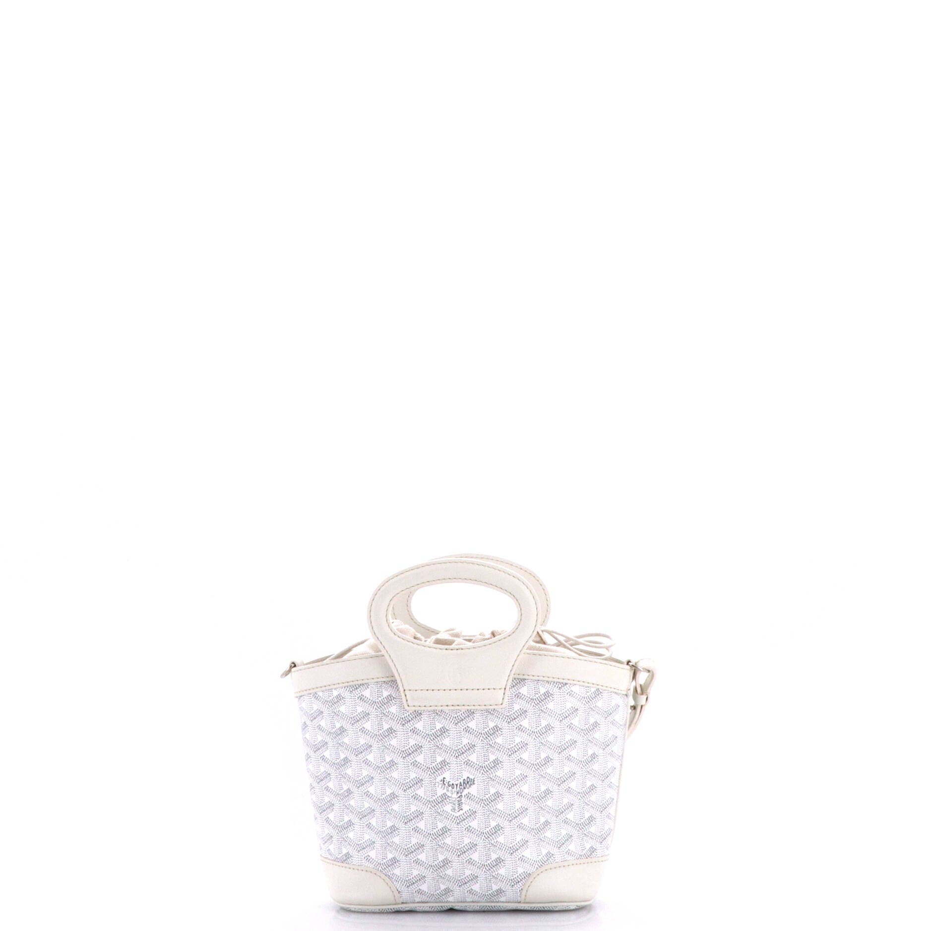 Beluga Bag Coated Canvas Mini, Alternate, color, White